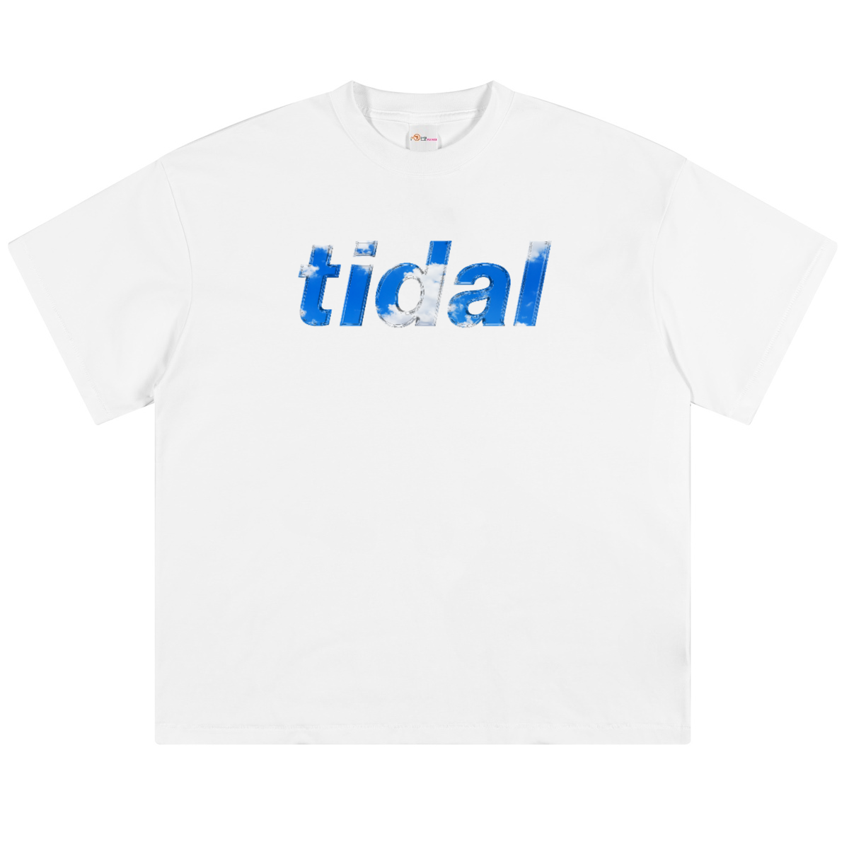 Cloudy T White (unisex)