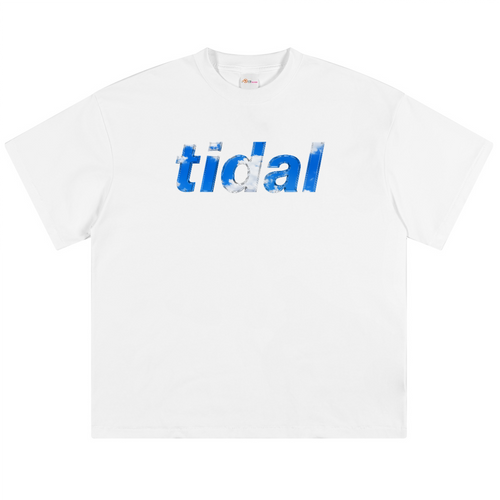 Cloudy T White (unisex)